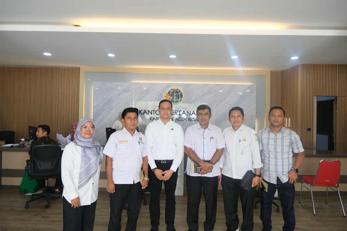 Kantor Pertanahan Aceh Besar Gelar Rapat PTP PKKPR, Perkuat Tata Ruang dan Pembangunan Berkelanjutan