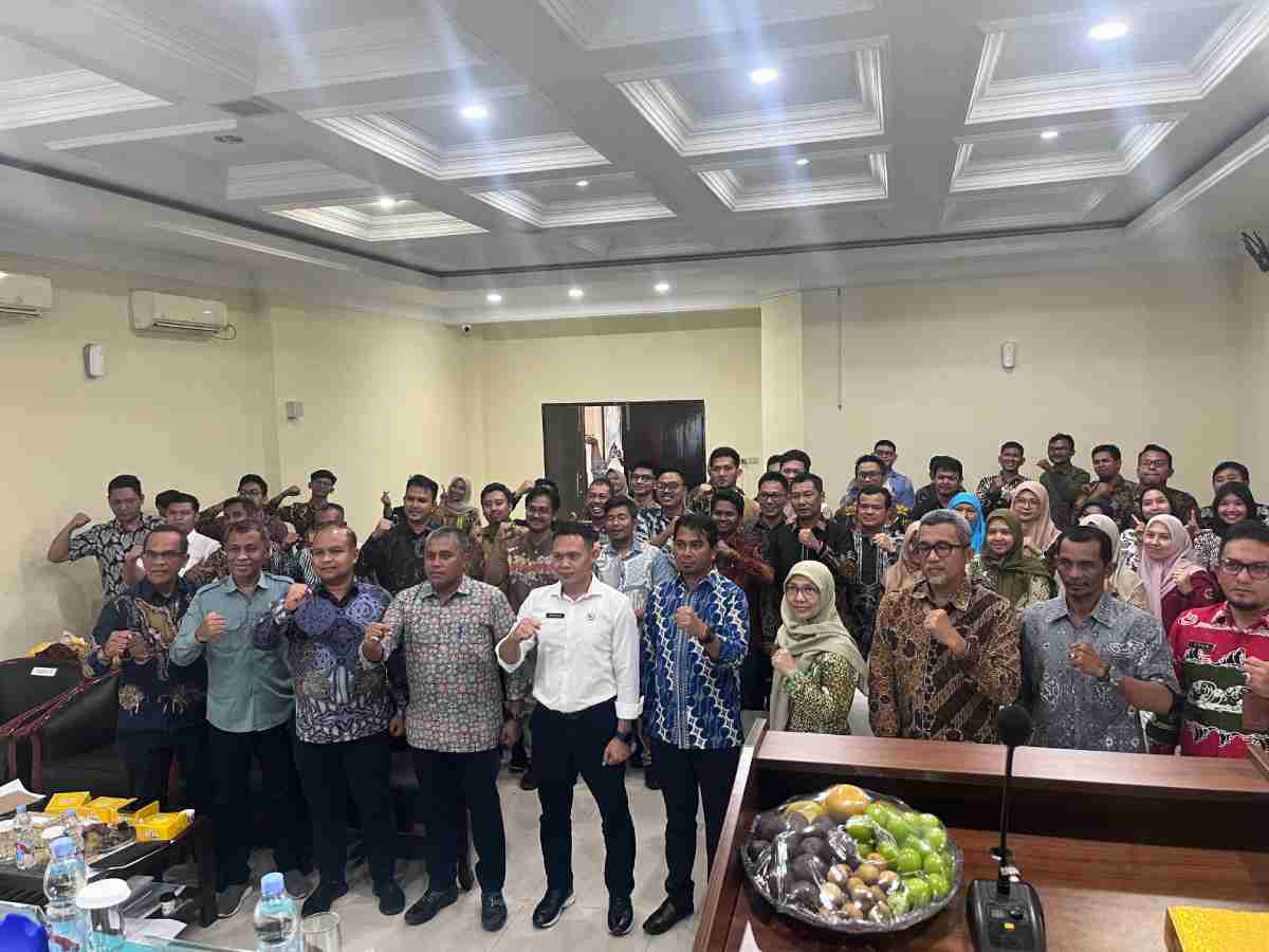 Kantor Pertanahan Kabupaten Aceh Timur Paparkan Evaluasi Kinerja dalam Rapat Monitoring dan evaluasi, Pastikan Program Pertanahan Tepat Sasaran