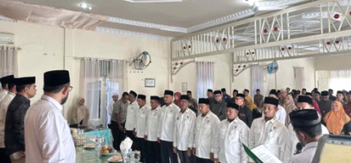 Akselerasi Pengelolaan Wakaf, Pengurus BWI Aceh Barat Daya Periode 2024-2027 Resmi Dilantik
