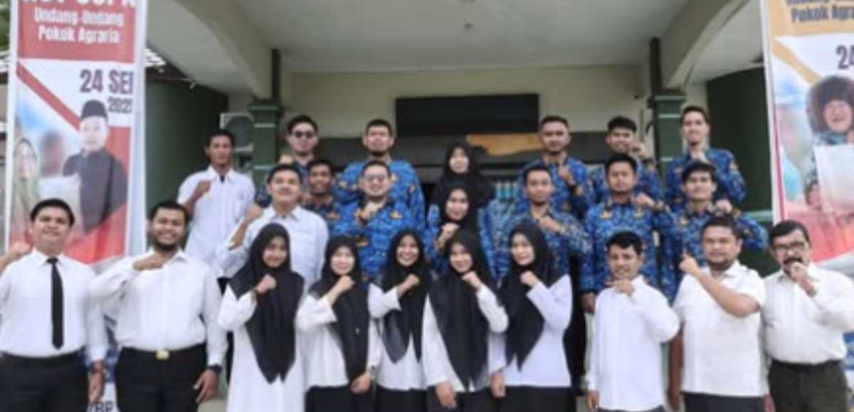 Tanamkan Nilai Sejarah, Ibu Aminah Pimpin Upacara Hari Kesaktian Pancasila di Kantor Pertanahan Abdya