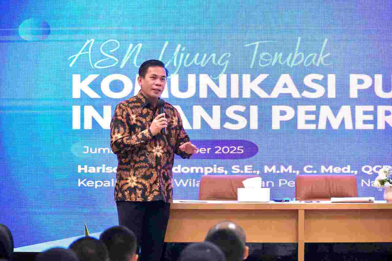 Berikan Pengarahan Latsar CPNS, Harison Mocodompis: ASN Ujung Tombak Komunikasi Publik Instansi Pemerintahan