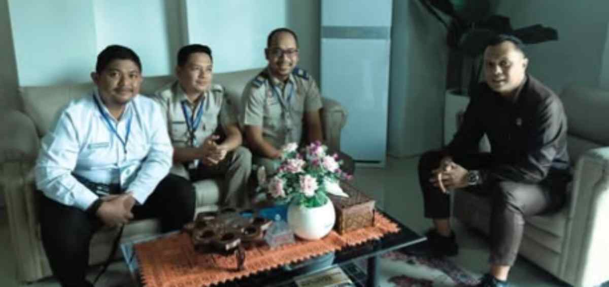 Jaga Hubungan Baik, Pejabat Kantah Simeulue Kunjungi Pengadilan Negeri Sinabang