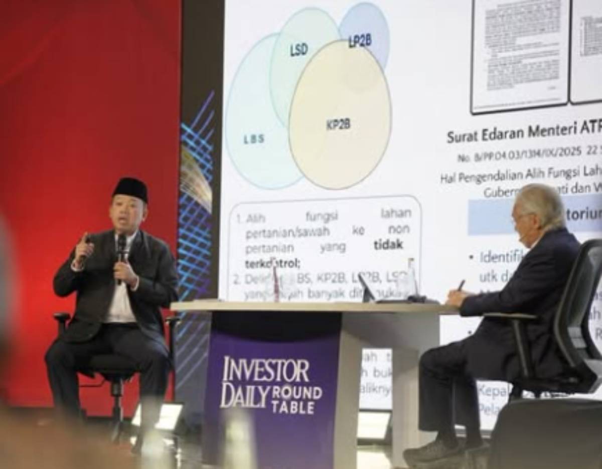 Menteri Nusron Pastikan Keseimbangan Kebijakan Ketahanan Pangan dan Investasi Berjalan Beriringan