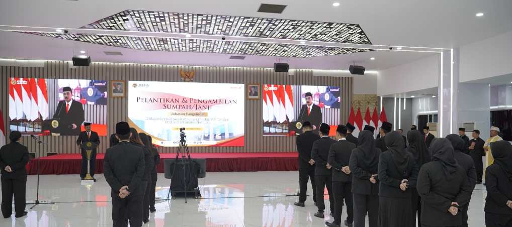 Lantik Pejabat Fungsional, Sekjen ATR/BPN: Harus Pandai, Cerdas, dan Tekun