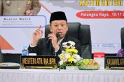 Pembinaan di Kanwil BPN Provinsi Kalteng, Menteri Nusron Minta Pelayanan Pertanahan Adaptif, Cepat, dan Bersih
